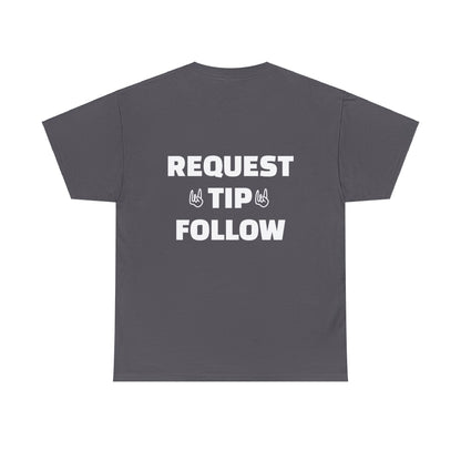 REQUEST TIP FOLLOW Tee