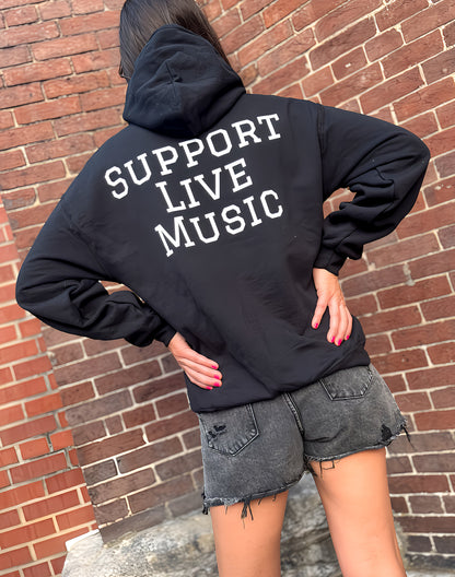 Support Live Music Hoodie