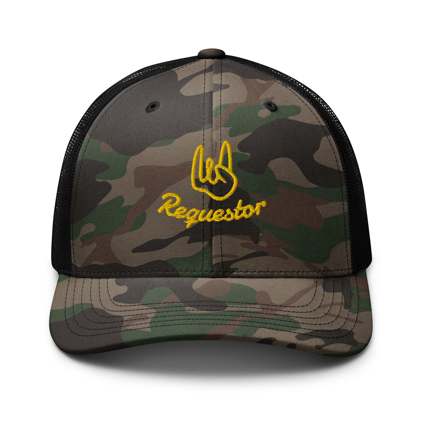 Requestor Camo Trucker Hat