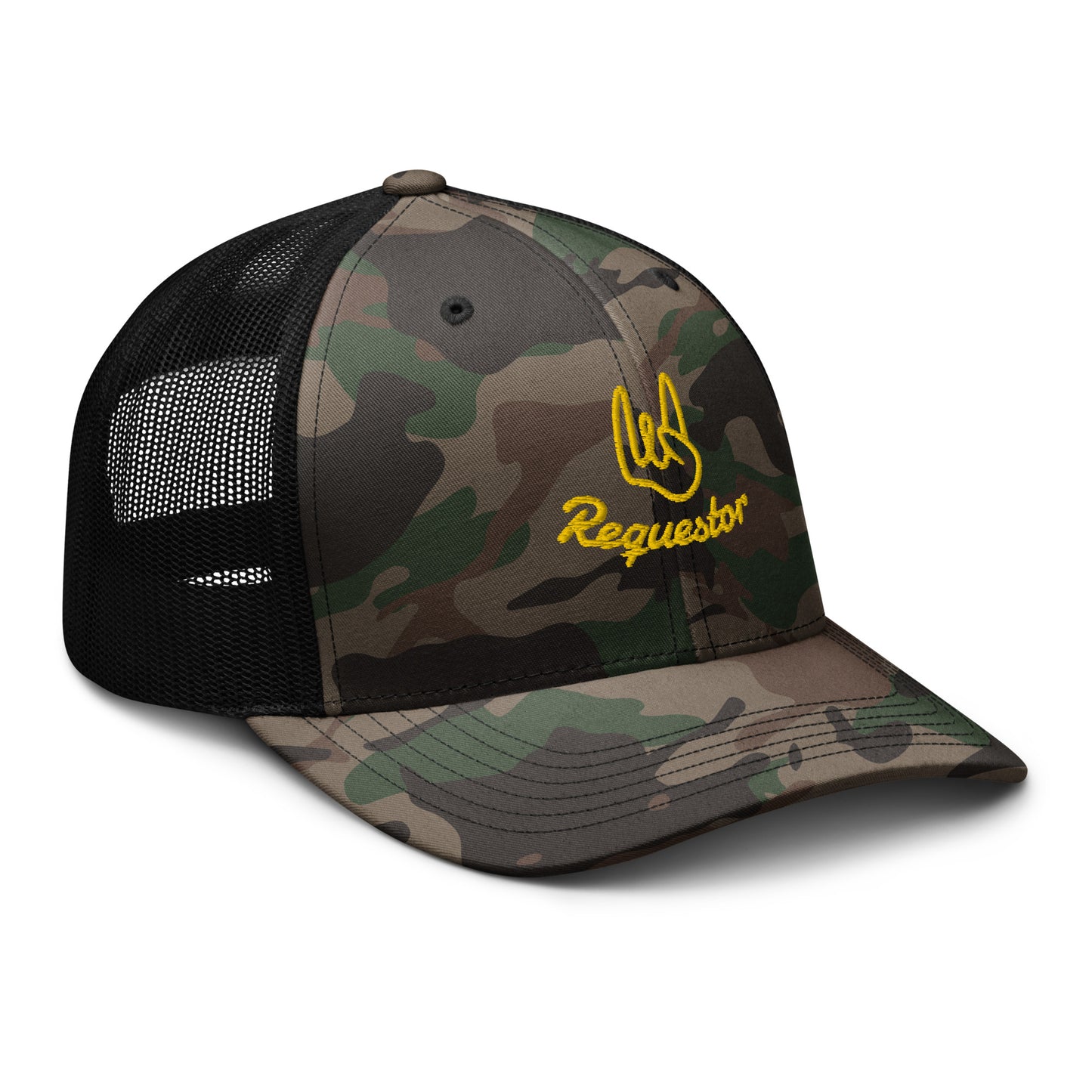 Requestor Camo Trucker Hat