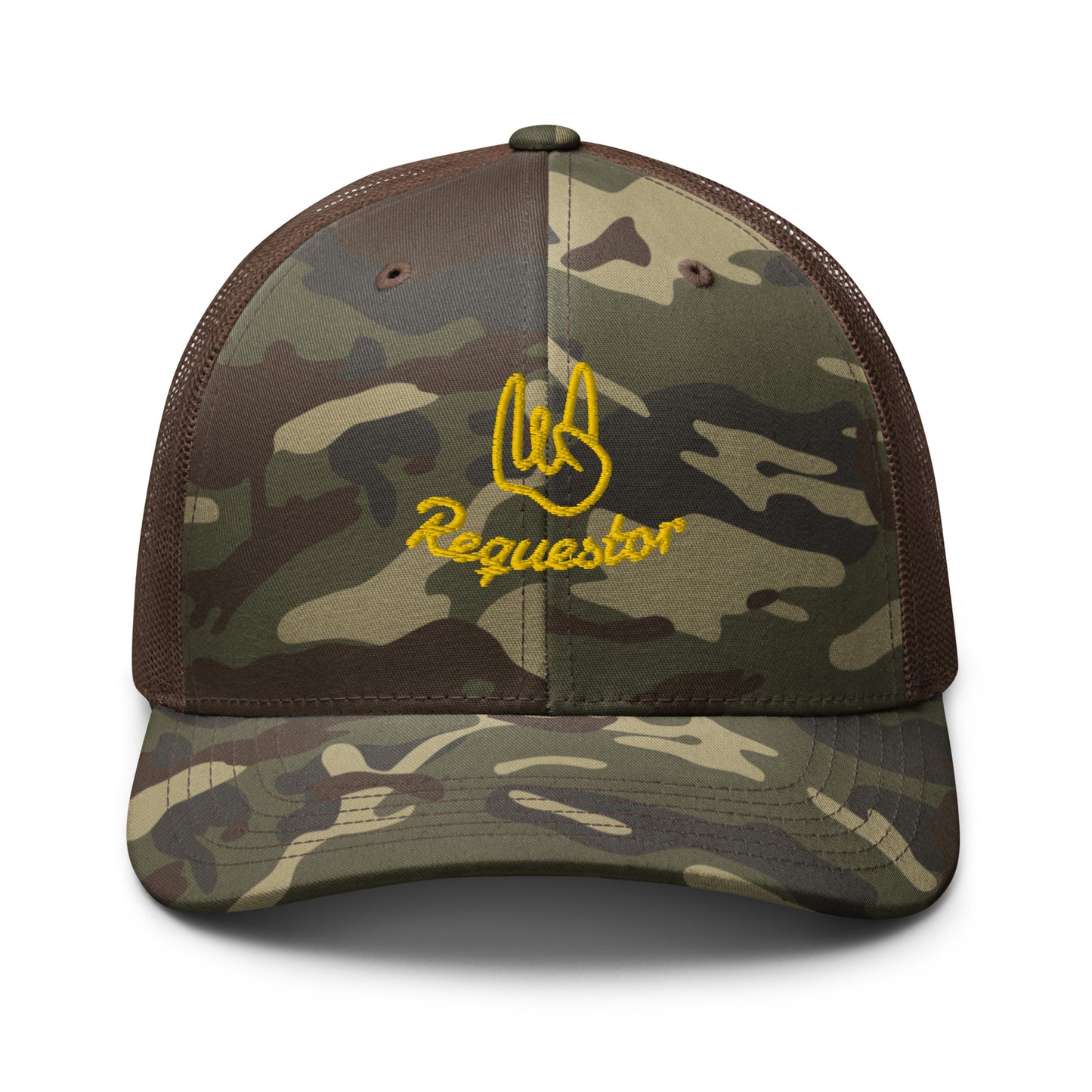 Requestor Camo Trucker Hat